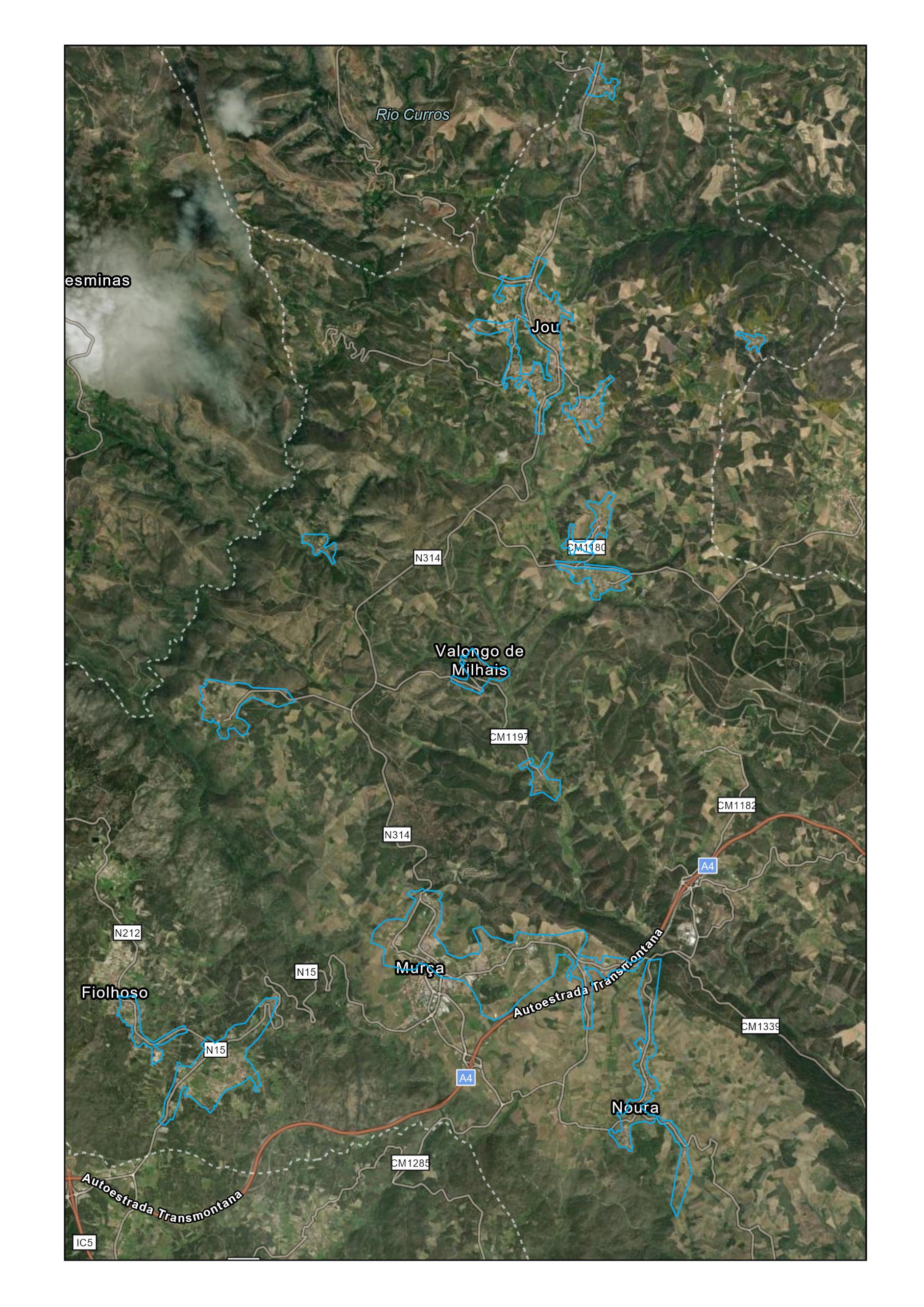 Mapa ZA Cadaval Mascanho